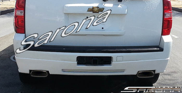 Custom Chevy Tahoe  SUV/SAV/Crossover Rear Add-on Lip (2007 - 2012) - $590.00 (Part #CH-004-RA)